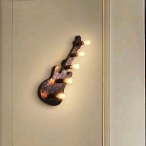 Đèn gắn tường decor, thiết kế hình đàn Guitar nghệ thuật VDC-631