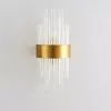 Đèn gắn tường decor, thiết kế ống thủy tinh, phối kim loại nghệ thuật VDC-544
