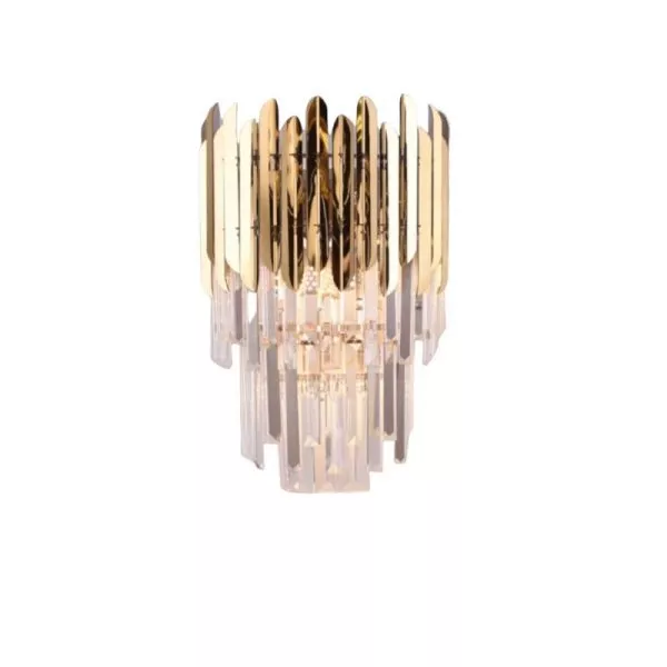 Đèn Gắn Tường Decor,Phale Phối Kim Loại Si Vàng Đồng Cao Cấp Vdc-558