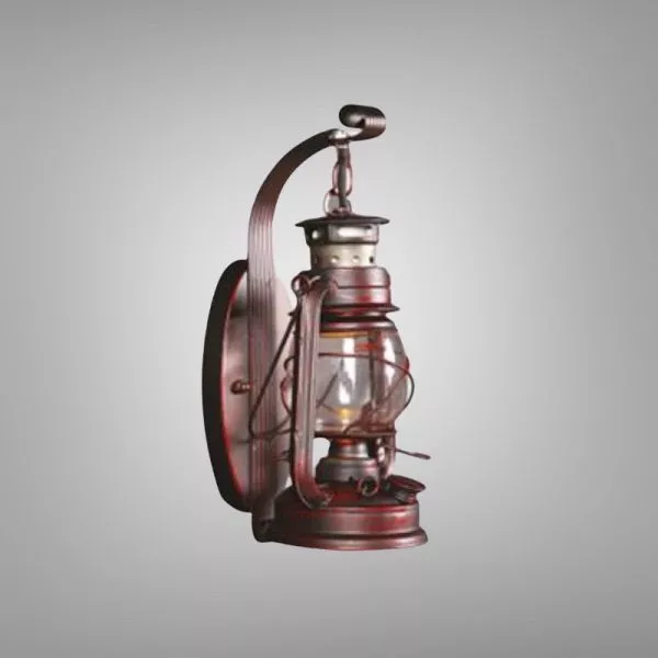 Đèn Gắn Tường Giả Cổ, Thiết Kế Kiểu Đèn Bão Vdc-656