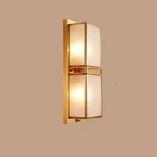 Đèn Gắn Tường Nghệ Thuật, Khung Kim Loại Phối Kính Vdc-622
