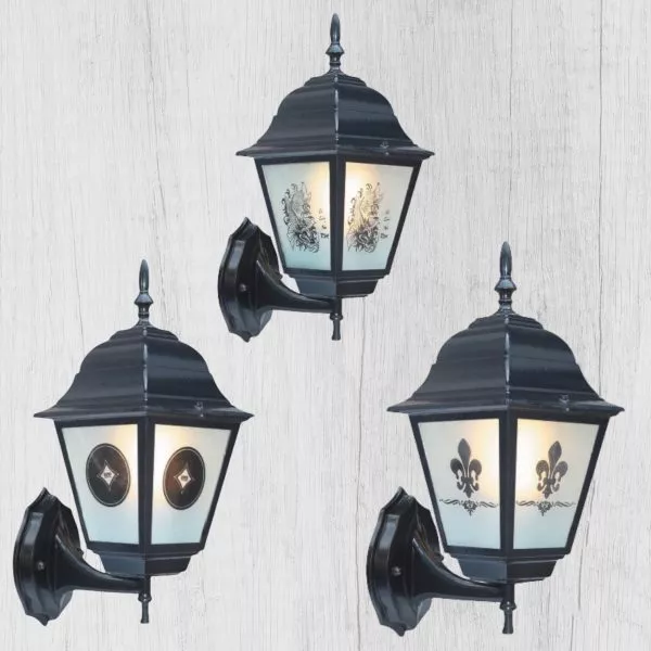 Đèn Gắn Tường Ngoài Trời Giá Rẻ, Thiết Kế Hoa Văn, Cổ Điển Vnt-510
