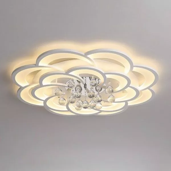 Đèn Ốp Trần Hiện Đại, Thiết Kế Bông Hoa Nghệ Thuật Ot-017