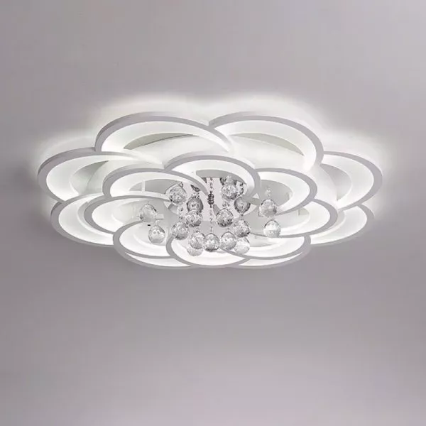 Đèn Ốp Trần Hiện Đại, Thiết Kế Bông Hoa Nghệ Thuật Ot-017
