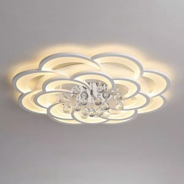 Đèn Ốp Trần Hiện Đại, Thiết Kế Bông Hoa Nghệ Thuật Ot-017