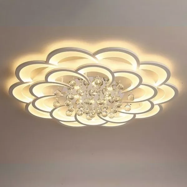 Đèn Ốp Trần Hiện Đại, Thiết Kế Bông Hoa Nghệ Thuật Ot-018