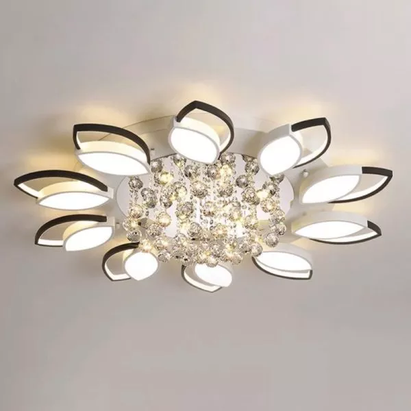 Đèn Ốp Trần Hiện Đại, Thiết Kế Bông Hoa, Phối Phale Nghệ Thuật Ot-068