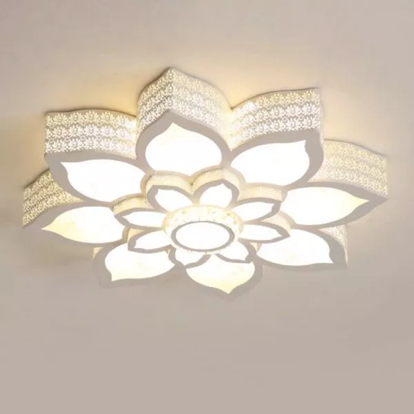 Đèn Ốp Trần Hiện Đại, Thiết Kế Bông Hoa, Phối Phale Nghệ Thuật Ot-092