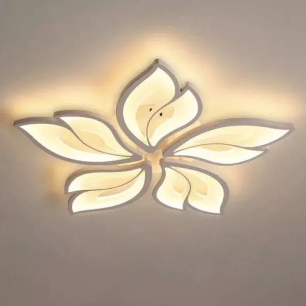 Đèn Ốp Trần Hiện Đại, Thiết Kế Hình Bông Hoa  Ot-051