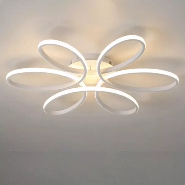 Đèn Ốp Trần Hiện Đại, Thiết Kế Hình Bông Hoa Ot-058