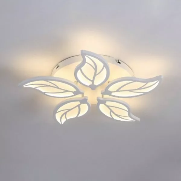 Đèn Ốp Trần Hiện Đại, Thiết Kế Hình Bông Hoa Ot-063