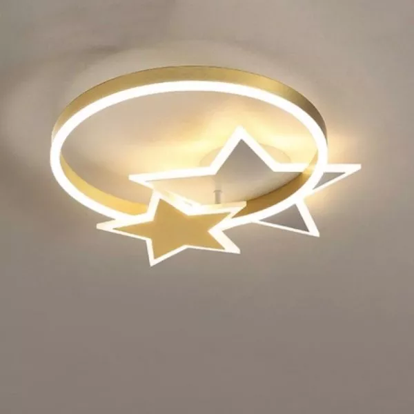 Đèn Ốp Trần Hiện Đại, Thiết Kế Ngôi Sao Ot-028