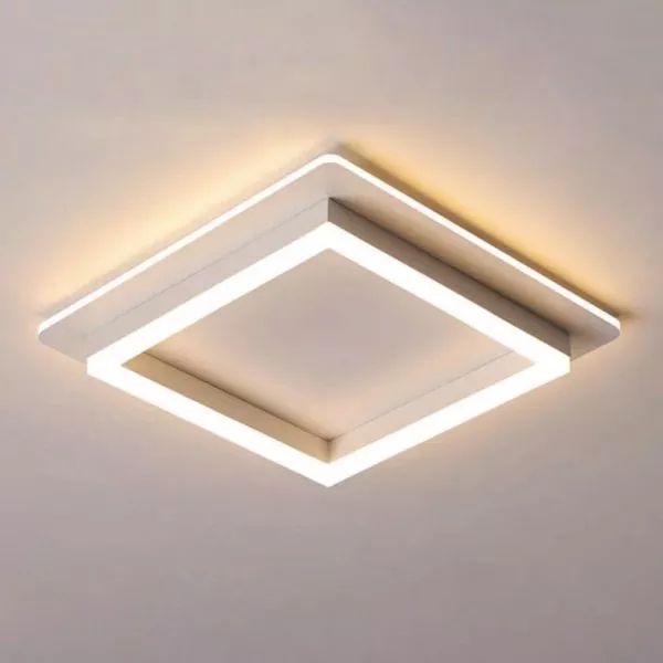 Đèn Ốp Trần Hiện Đại, Thiết Kế  Ô Vuông Đơn Giản Ot-081