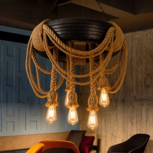 Đèn thả cơ khí kiểu bánh xe TDC-1033