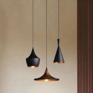 Đèn thả chụp sắt hình nón giá rẻ TDC-09