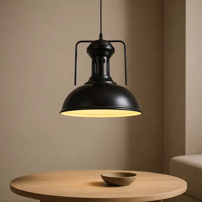 Đèn thả chụp sắt phong cách Retro TDC-20
