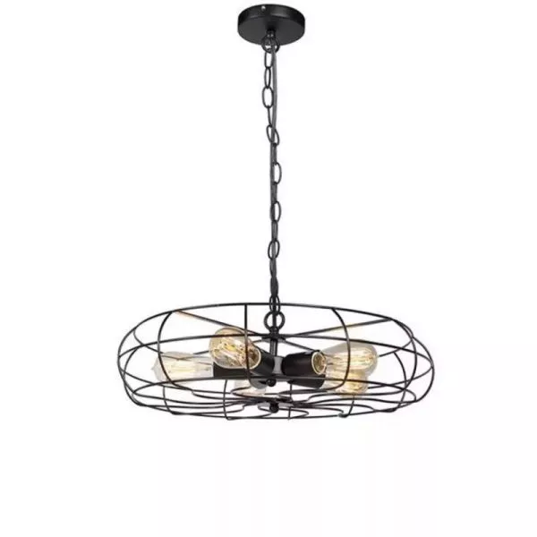 Đèn Thả Cơ Khí Sắt Hình Quạt Tdc-78
