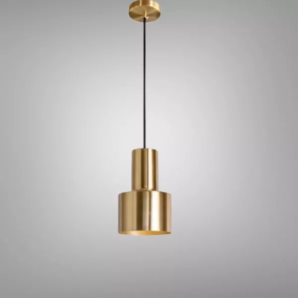 Đèn Thả Decor - Chụp Sắt Si Vàng Đồng Tdc-63