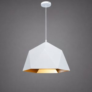 Đèn thả decor – chụp sắt lồng vàng nghệ thuật TDC-175