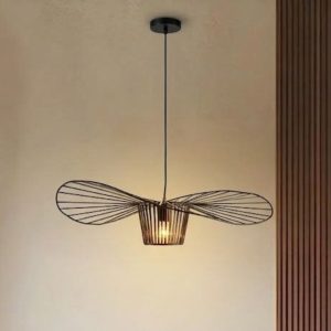 Đèn thả decor – khung sắt hình nón nghệ thuật TDC-90
