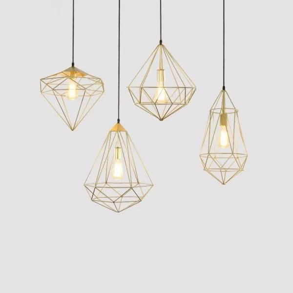 Đèn Thả Decor - Kim Loại Tạo Hình Hiện Đại Tdc-54