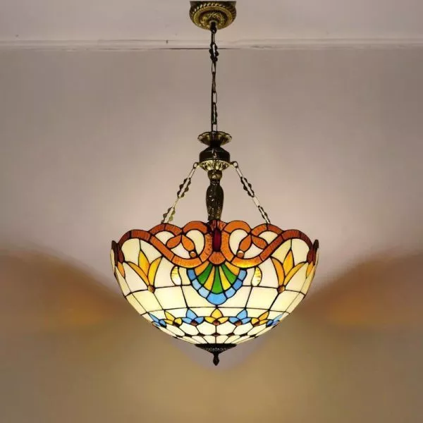 Đèn Thả Decor - Phong Cách Tiffany - Thủy Tinh Màu Cao Cấp Ttf-5053