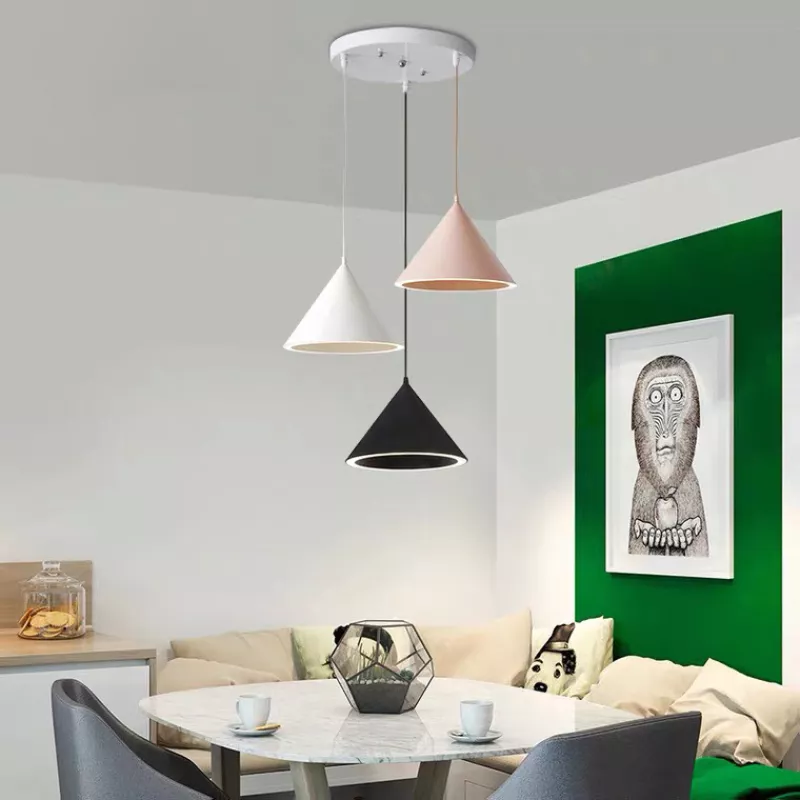 Đèn thả decor - thiết kế dạng nón, led hiện đại TDC-1190 - Hình ảnh 9