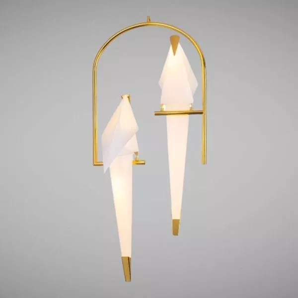 Đèn Thả Decor - Thiết Kế Đôi Chim Hạc Nghệ Thuật Tdc-1151