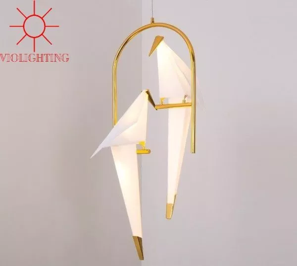 Đèn Thả Decor - Thiết Kế Đôi Chim Hạc Nghệ Thuật Tdc-1151