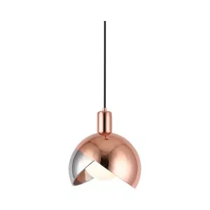Đèn thả decor – thiết kế kim loại phối thủy tinh hiện đại TDC-1189