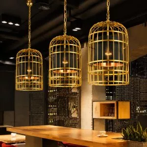 Đèn thả decor – thiết kế lồng chim nghệ thuật TDC-162