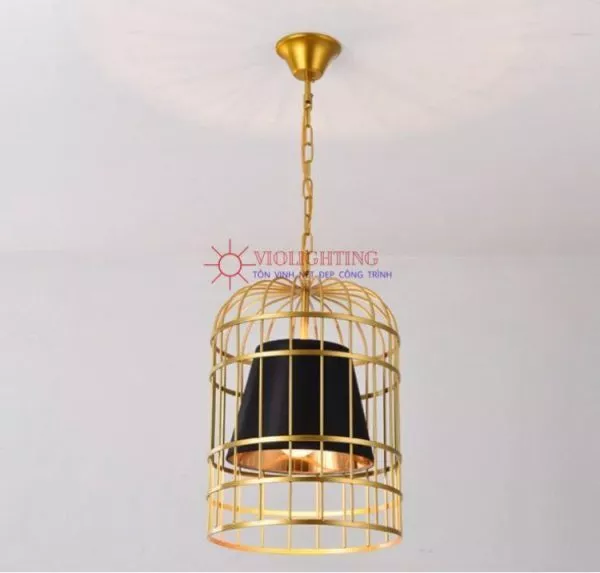 Đèn Thả Decor - Thiết Kế Lồng Chim Nghệ Thuật Tdc-162
