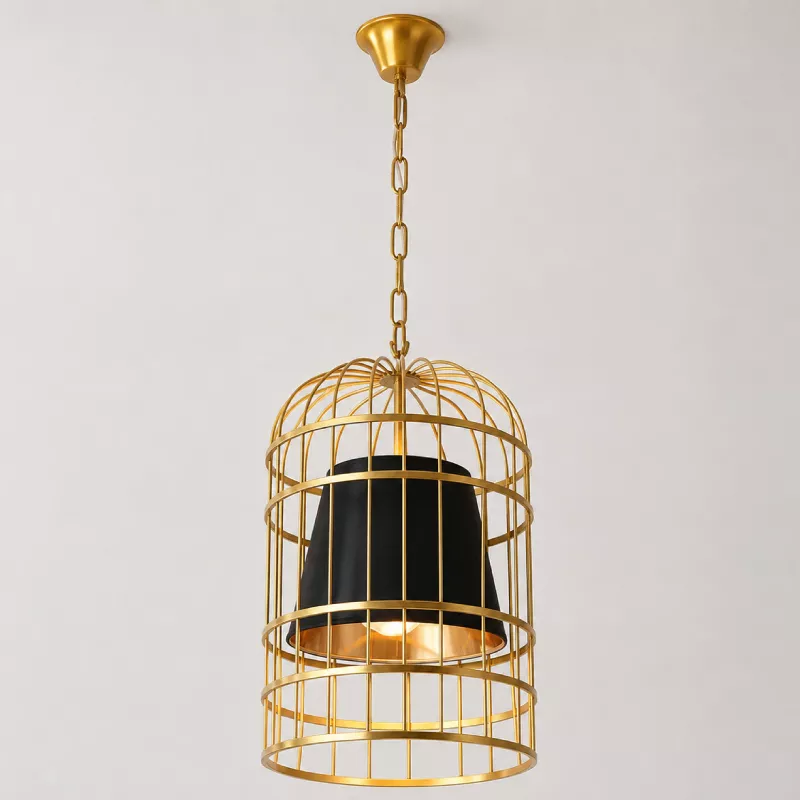 Đèn thả decor - thiết kế lồng chim nghệ thuật TDC-162 - Hình ảnh 4