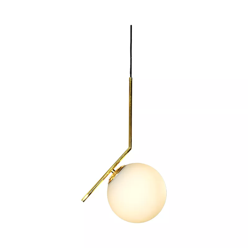 Đèn thả decor - thiết kế moonlight, khung kim loại si vàng đồng cao cấp TDC-81 - Hình ảnh 6