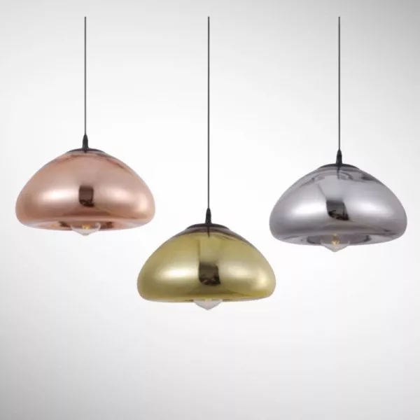 Đèn Thả Decor - Thủy Tinh Hình Trái Mận Nghệ Thuật Tdc-92