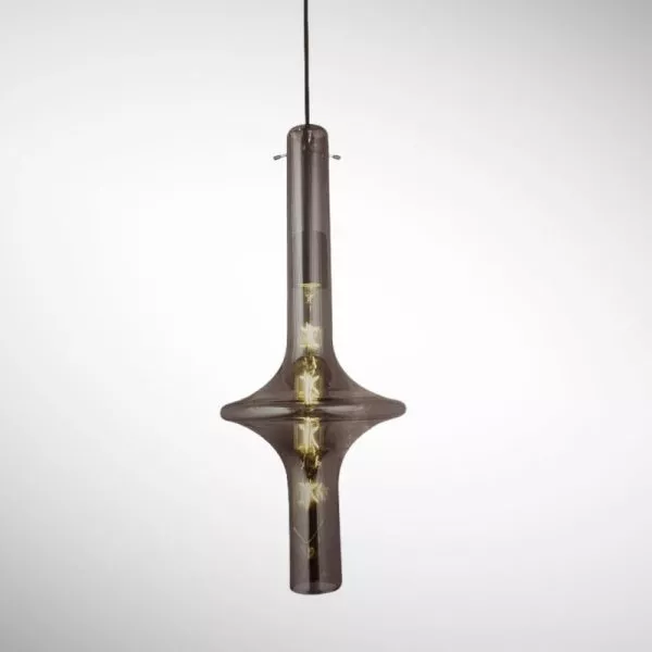 Đèn Thả Decor - Thủy Tinh Khói, Thiết Kế Dạng Ống Tdc-706