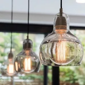 Đèn thả decor – thủy tinh thiết kế hình hồ lô TDC-50