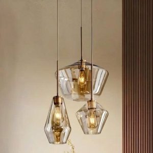 Đèn thả decor – thủy tinh Trà thiết kế sáng tạo TDC-1802