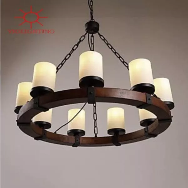 Đèn Thả Gỗ Phong Cách Bắc Âu Tdc-1034