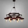 Đèn thả gỗ phong cách cơ khí kiểu bánh răng TDC-112