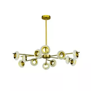 Đèn thả hiện đại phòng khách-bàn ăn, vòng đá phale cao cấp DT-42