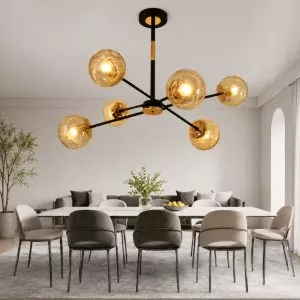 Đèn thả hiện đại – thiết kế chao thủy tinh nghệ thuật DT-84