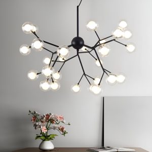 Đèn thả lá Hera kiểu tròn DT-72