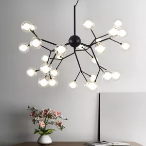 Đèn thả lá Hera kiểu tròn DT-72
