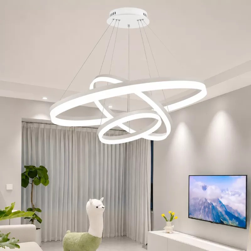 Đèn thả LED 3 vòng hiện đại DT-45