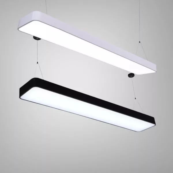 Đèn Thả Máng Thả Văn Phòng Mặt 20Cm, Bo Canh Tvp-1104