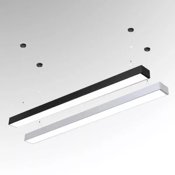Đèn thả máng văn phòng mặt 7cm, thân Đen/Trắng giá rẻ TVP-1101 - Hình ảnh 2