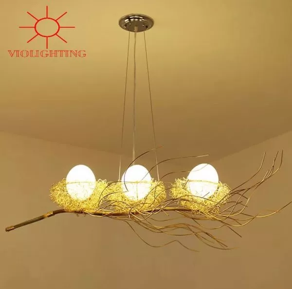 Đèn Thả Ngang Kiểu Tổ Chim Nghệ Thuật Tdc-113