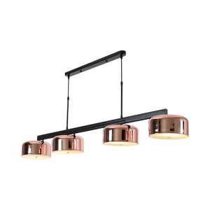 Đèn thả ngang phong cách Bắc Âu, màu vàng hồng DT-58