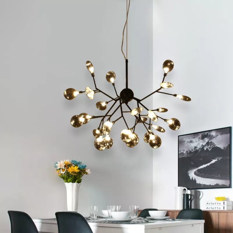 Đèn thả nghệ thuật Hera, thiết kế thanh lịch, hiện đại TDC-214